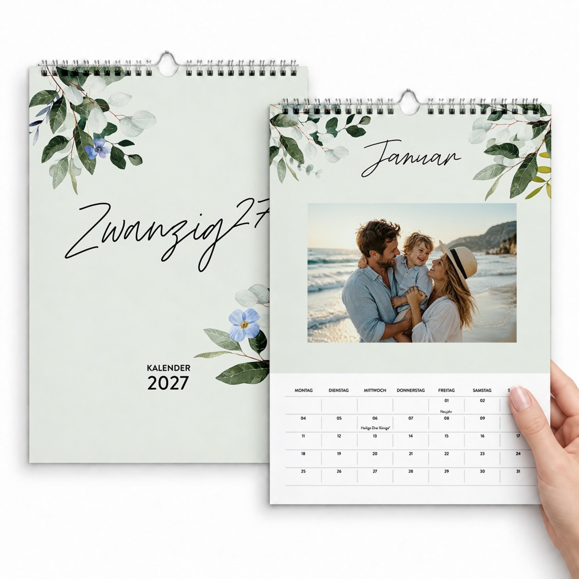 A4 Fotokalender Green 2027