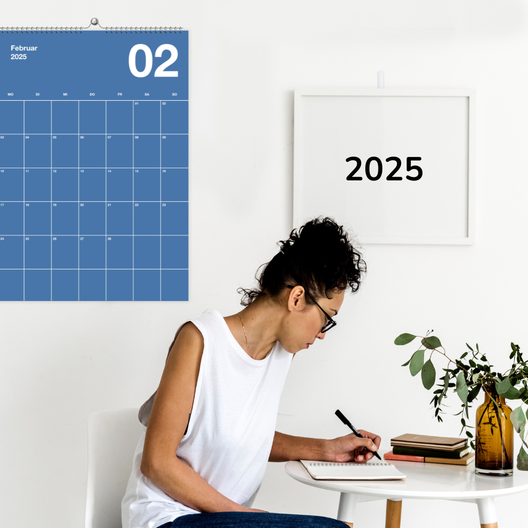 A2 Wandkalender 2025 Big One Knallig