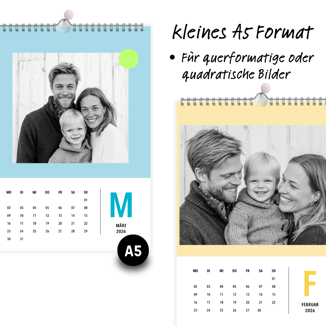 A5 Fotokalender Little Sunny 2026
