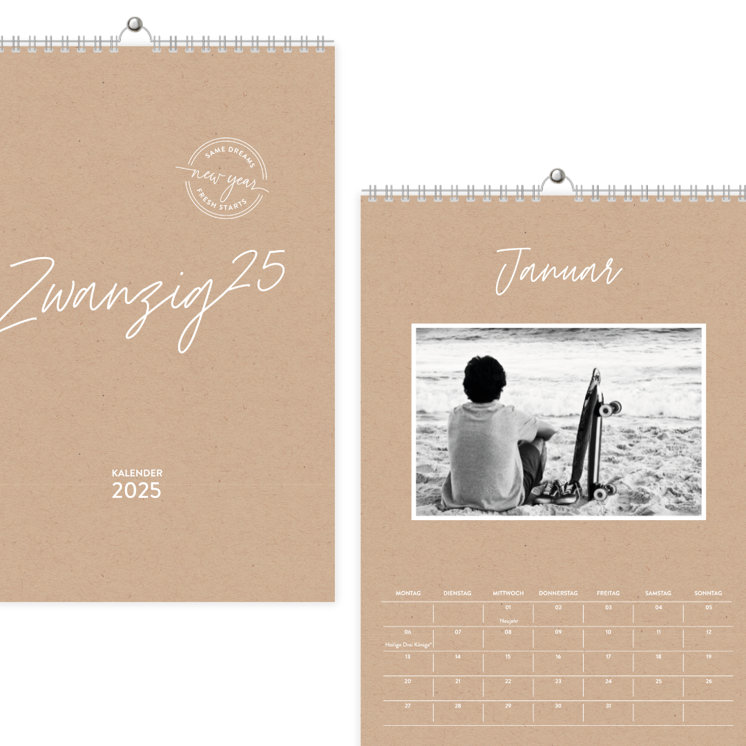 A4 Fotokalender Crafty 2025