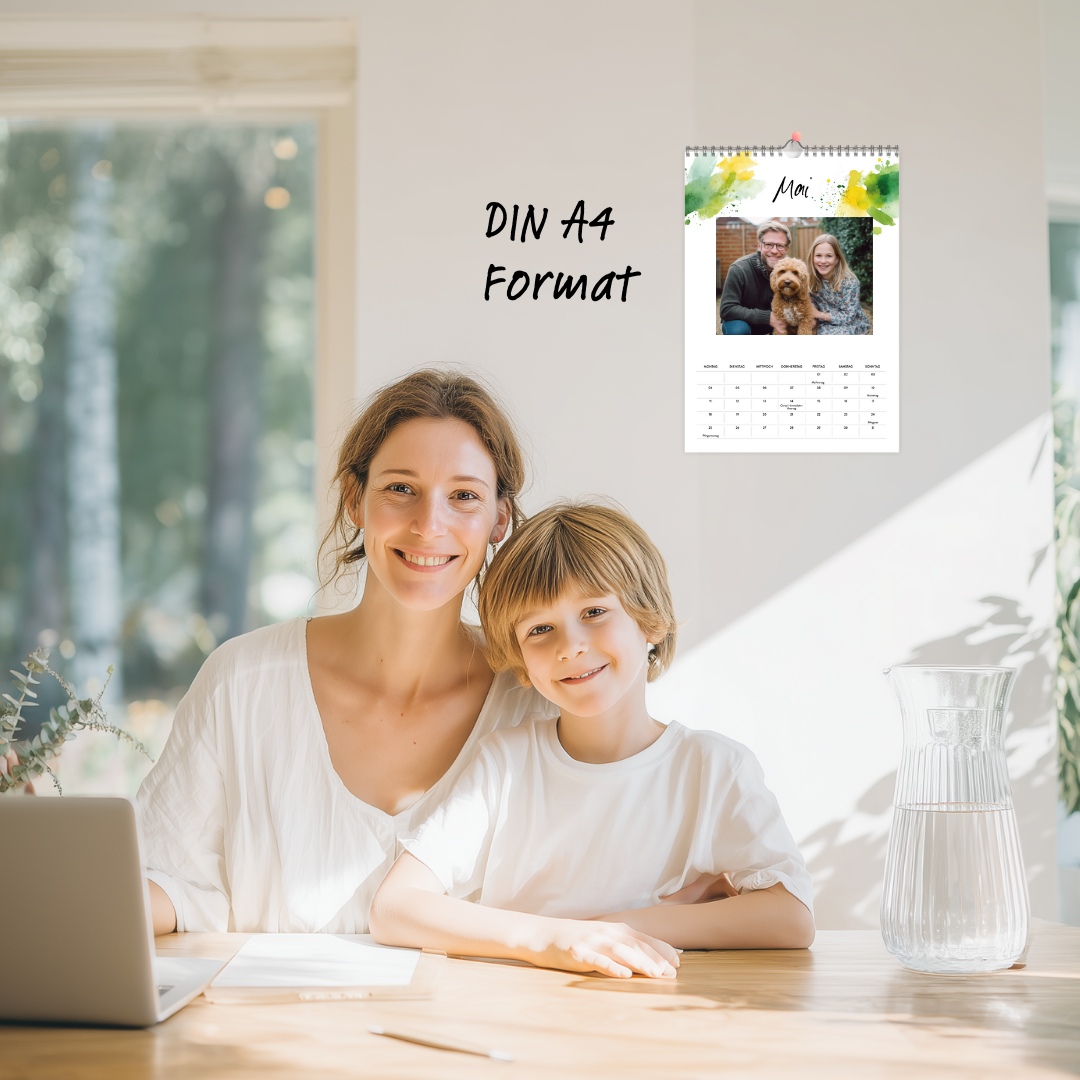 A4 Fotokalender HAPPY SPLASH 2026