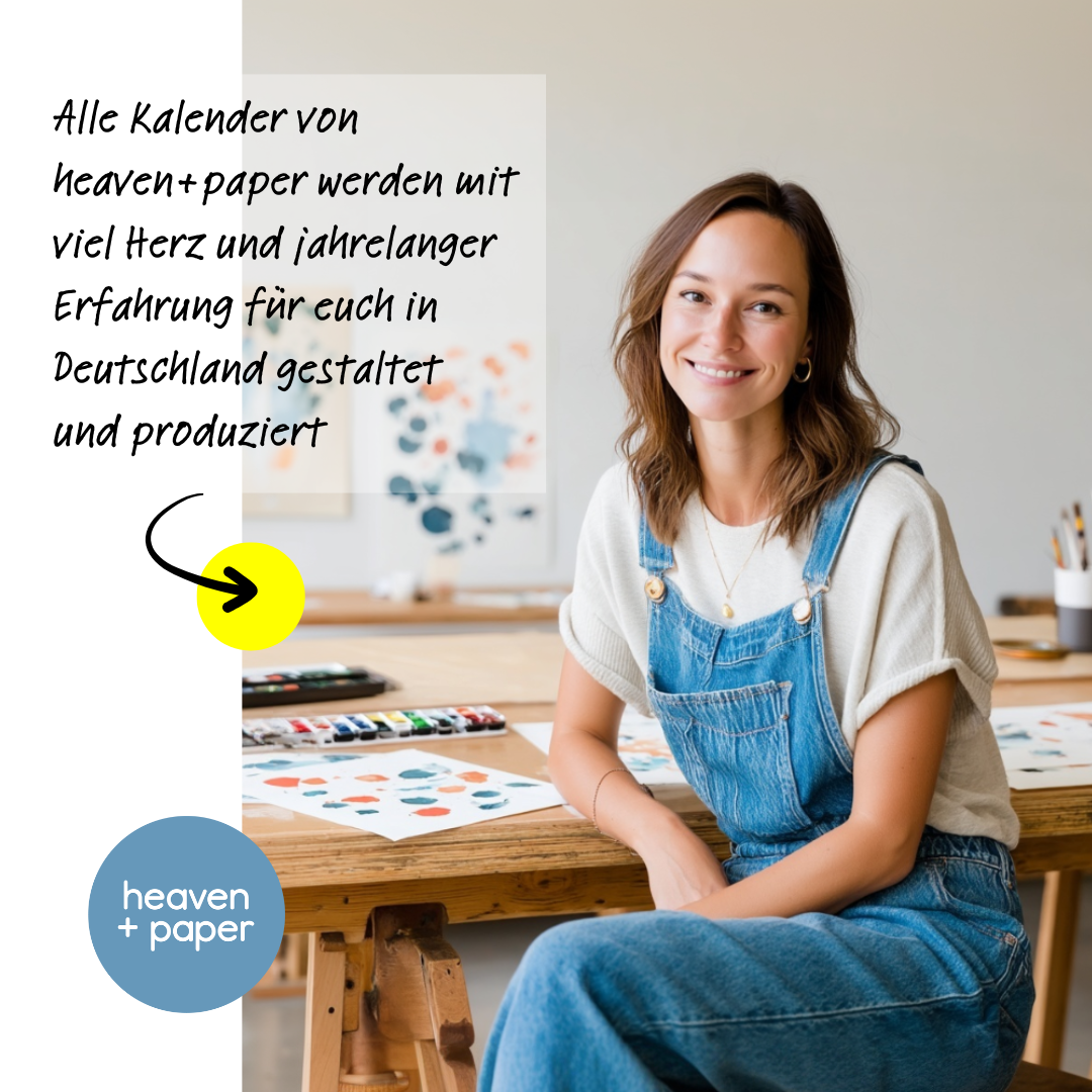 A4 Wandkalender 2 Spalten SPLASH 2026