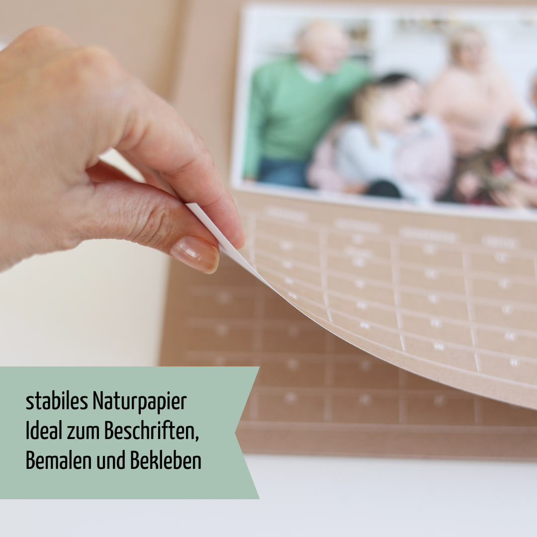 A4 Fotokalender Crafty 2025