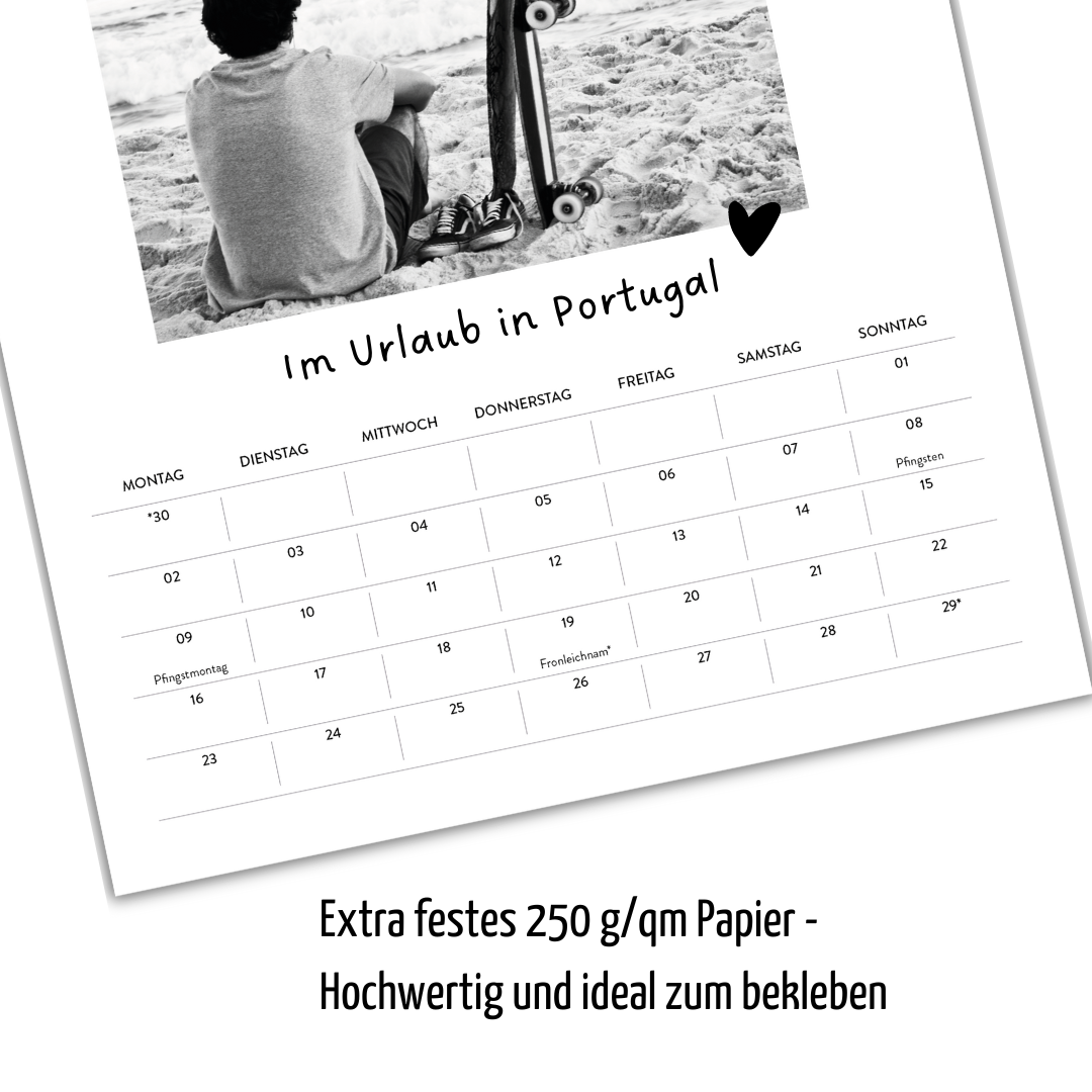 A4 Fotokalender HAPPY SPLASH 2025