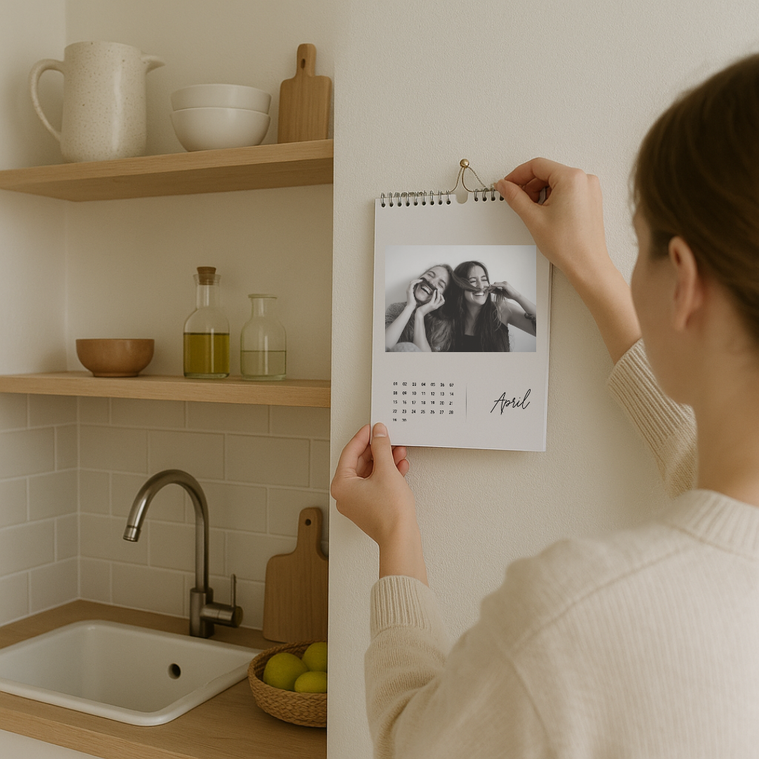 A5 DIY Fotokalender SIMPLICITY immerwährend