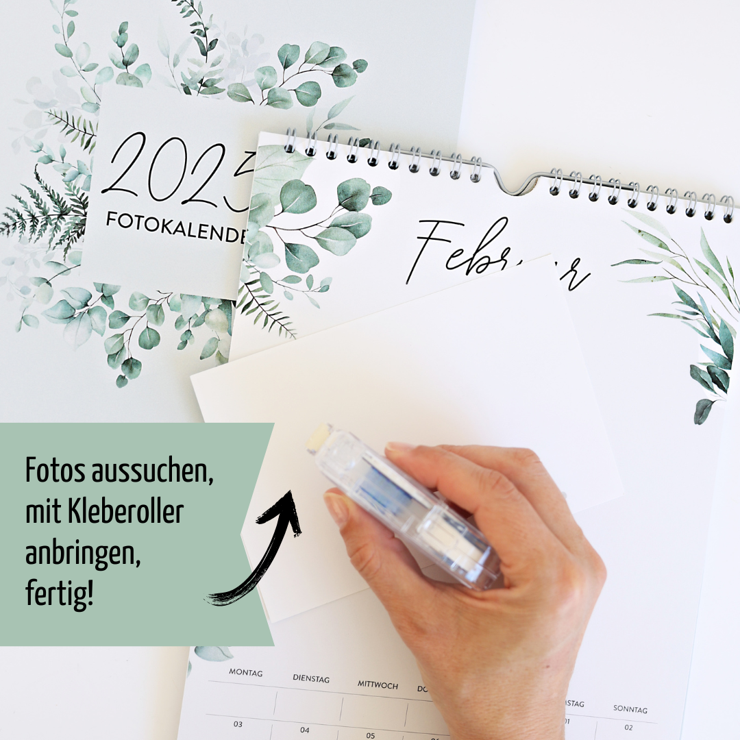 A4 Fotokalender Green 2025