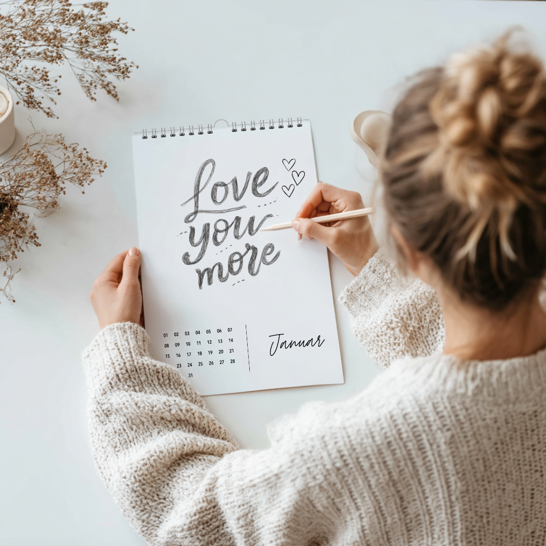 A4 DIY Fotokalender SIMPLICITY immerwährend