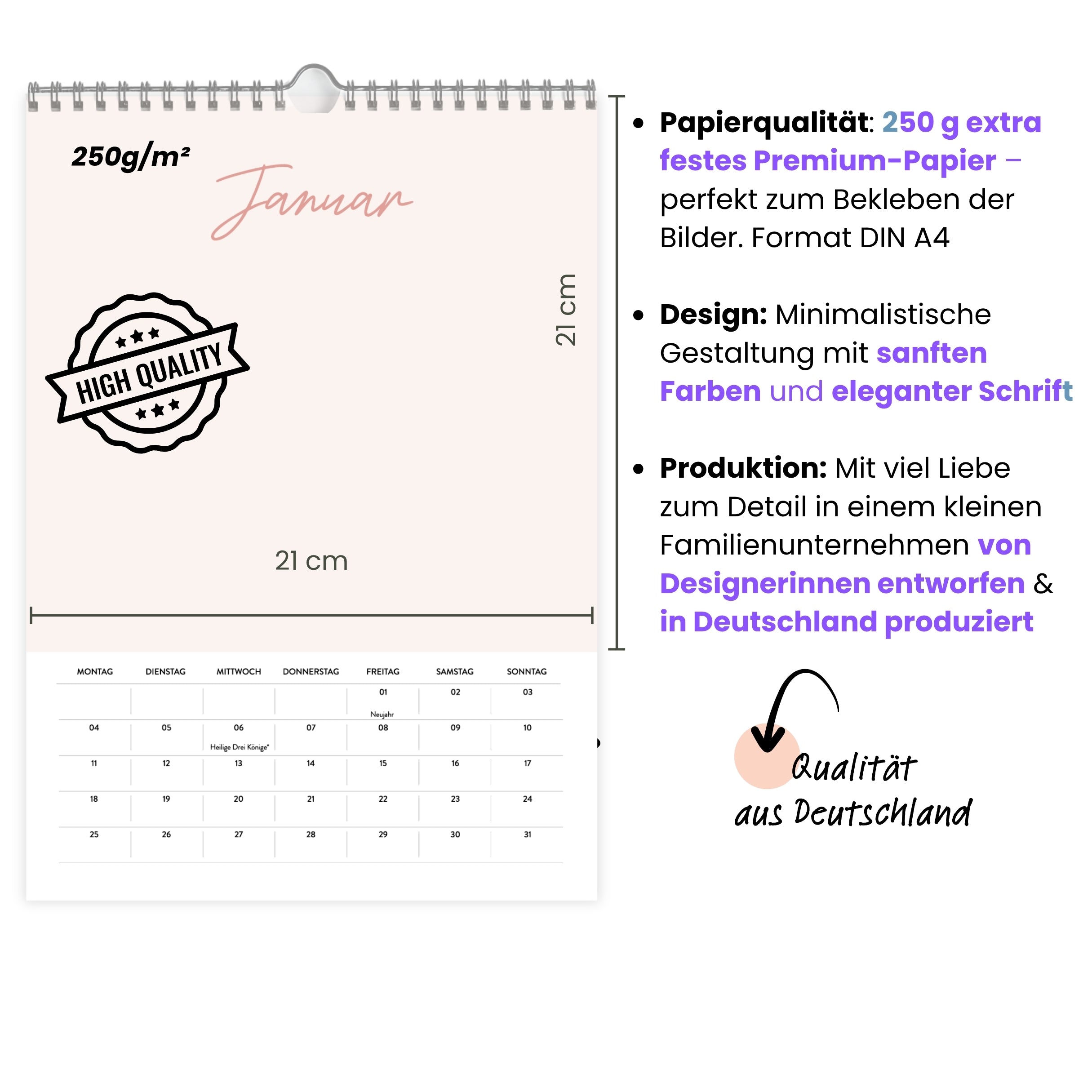 A4 Fotokalender COZY 2027