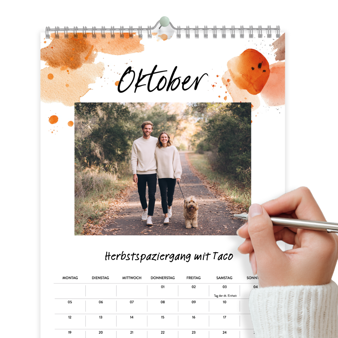 A4 Fotokalender HAPPY SPLASH 2026