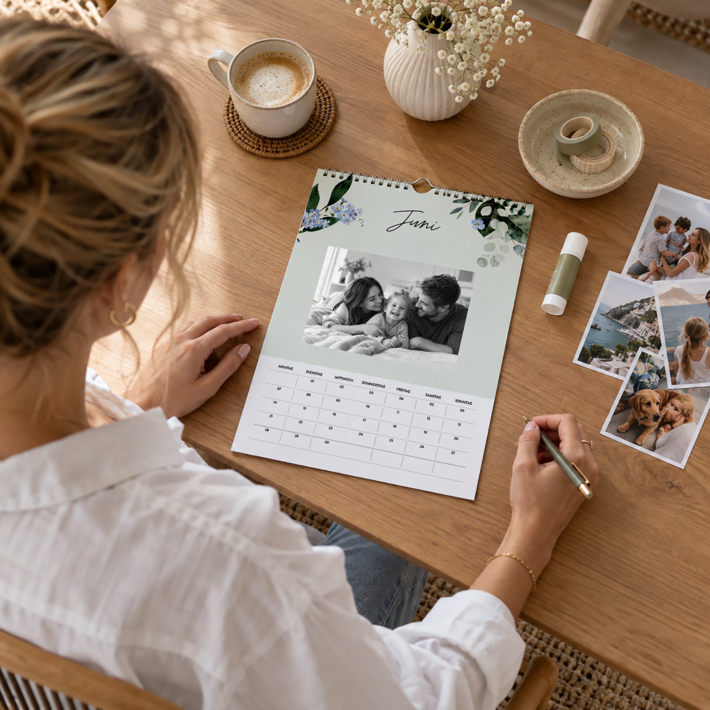 A4 Fotokalender Green 2027