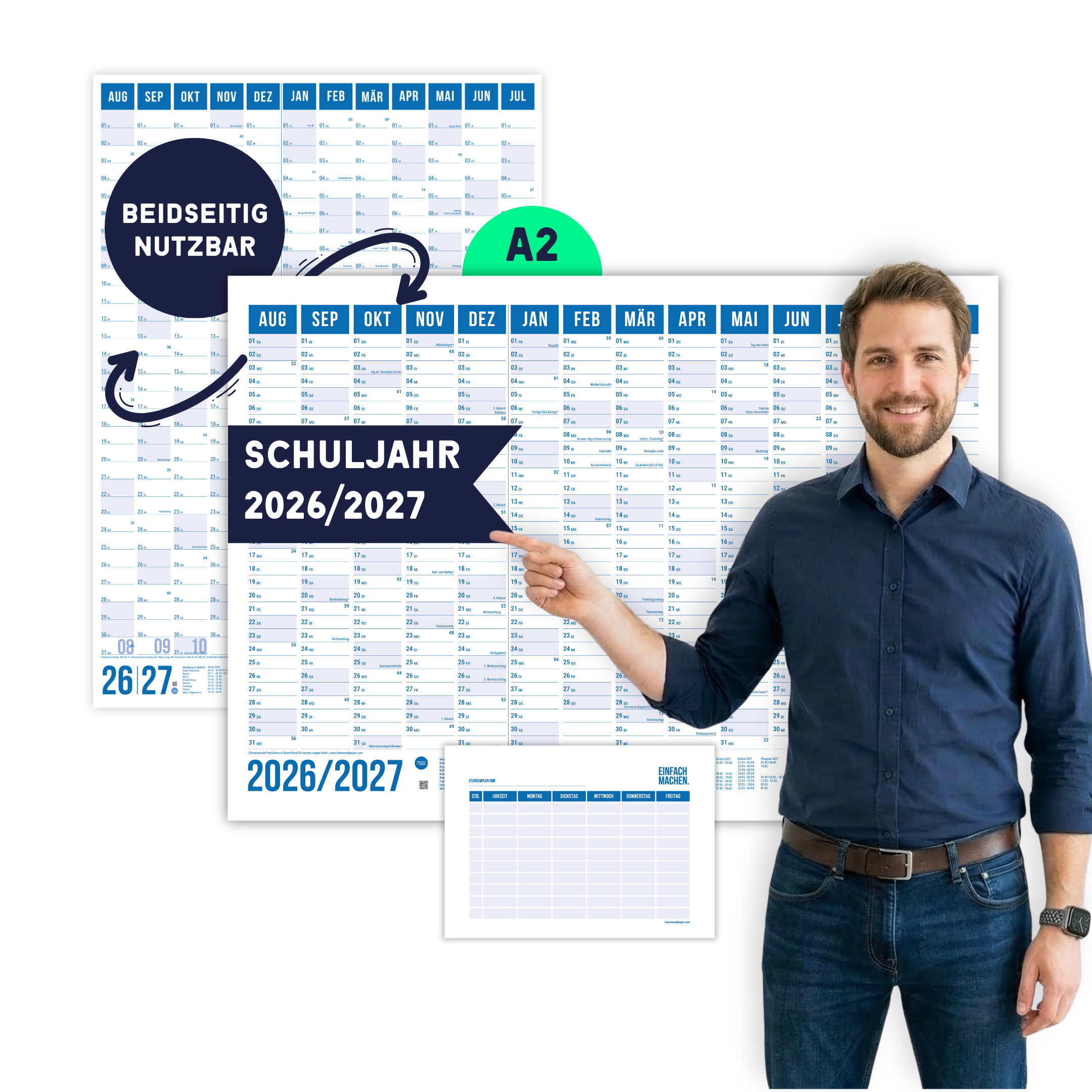 A2 AKA+ Stundenplan Blue 26/27 - Bild 01